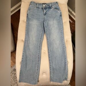 Fashion Nova Sky Blue Denim Pants